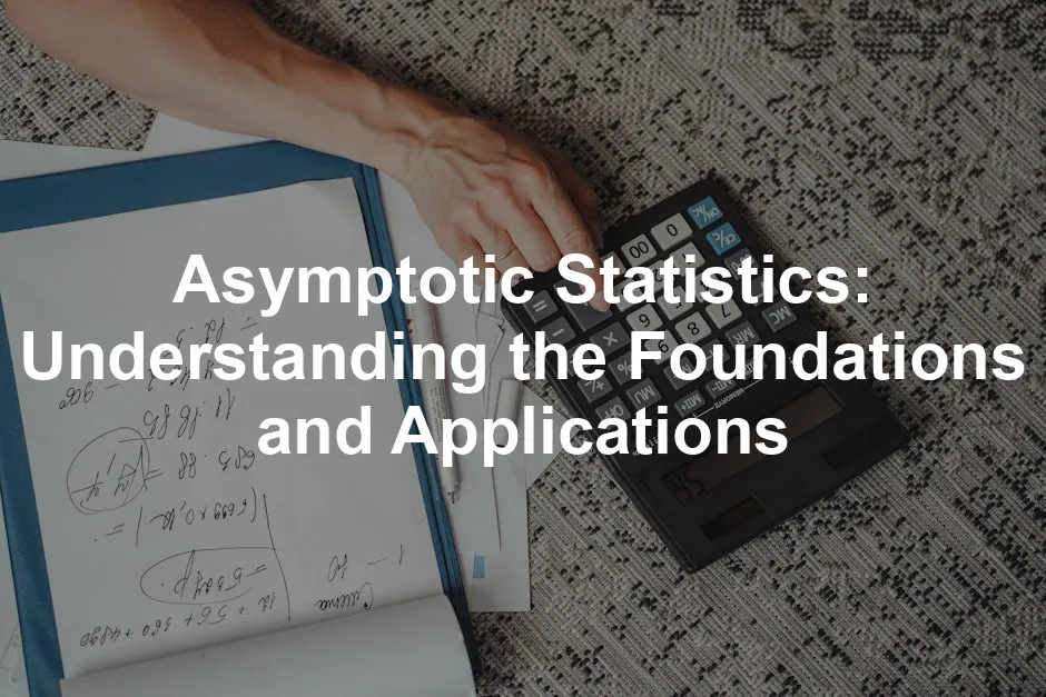 Featured image for Asymptotic Statistics: Understanding the Foundations and Applications
