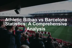 Featured image for Athletic Bilbao vs Barcelona Statistics: A Comprehensive Analysis