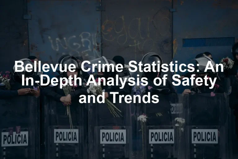 Featured image for Bellevue Crime Statistics: An In-Depth Analysis of Safety and Trends