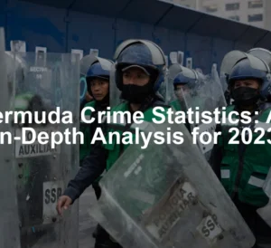 Featured image for Bermuda Crime Statistics: An In-Depth Analysis for 2023