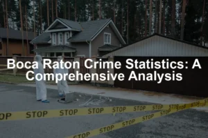 Featured image for Boca Raton Crime Statistics: A Comprehensive Analysis