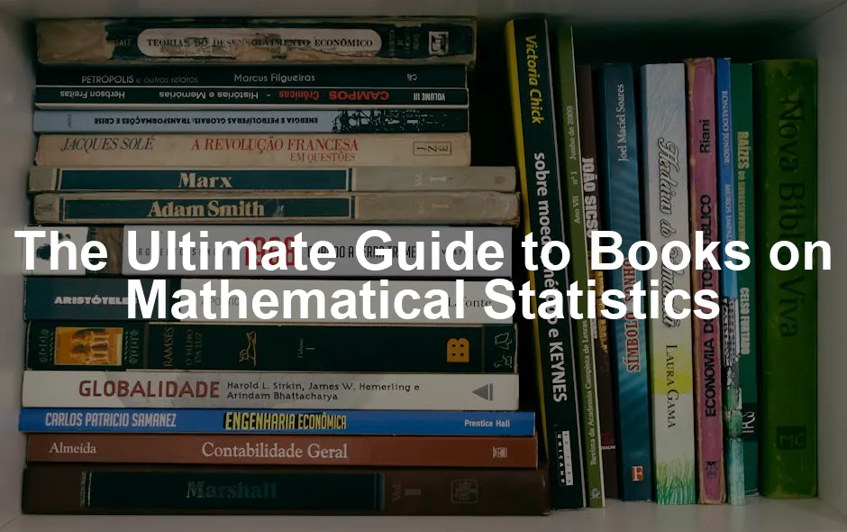 Featured image for The Ultimate Guide to Books on Mathematical Statistics
