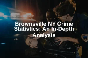 Featured image for Brownsville NY Crime Statistics: An In-Depth Analysis