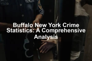 Featured image for Buffalo New York Crime Statistics: A Comprehensive Analysis