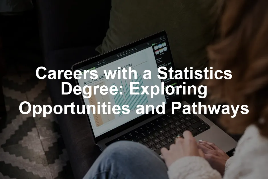 Featured image for Careers with a Statistics Degree: Exploring Opportunities and Pathways