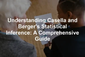 Featured image for Understanding Casella and Berger's Statistical Inference: A Comprehensive Guide