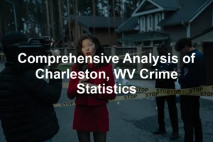 Featured image for Comprehensive Analysis of Charleston, WV Crime Statistics