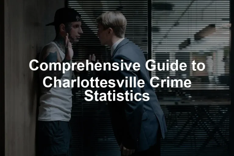 Featured image for Comprehensive Guide to Charlottesville Crime Statistics
