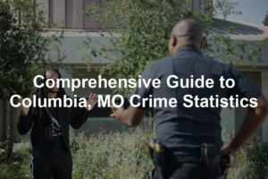 Featured image for Comprehensive Guide to Columbia, MO Crime Statistics