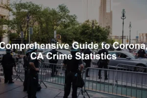 Featured image for Comprehensive Guide to Corona, CA Crime Statistics