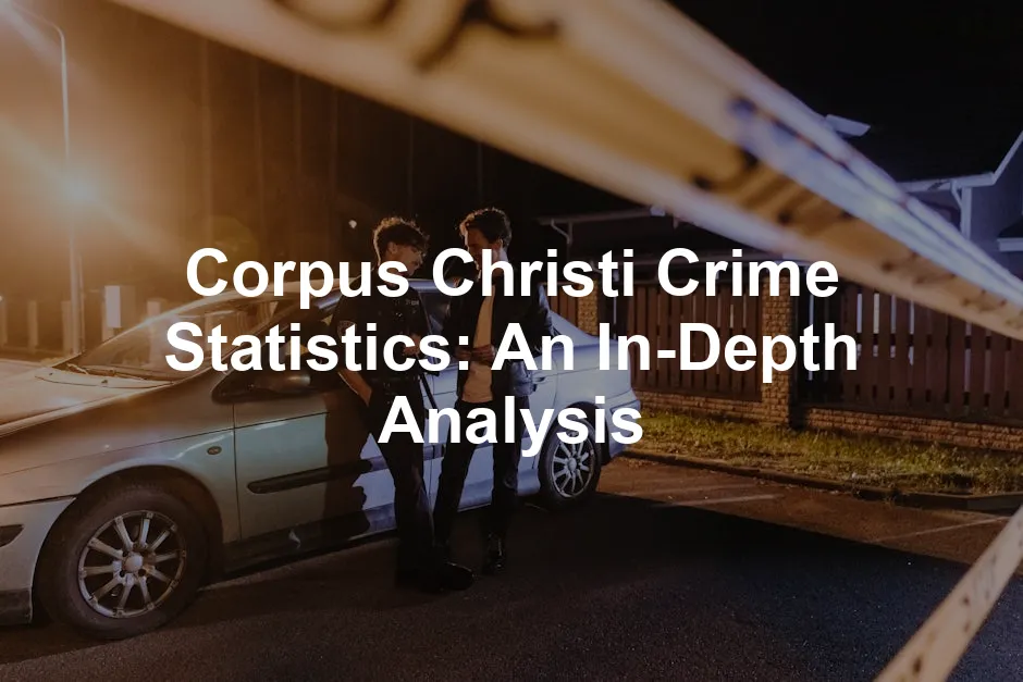 Featured image for Corpus Christi Crime Statistics: An In-Depth Analysis