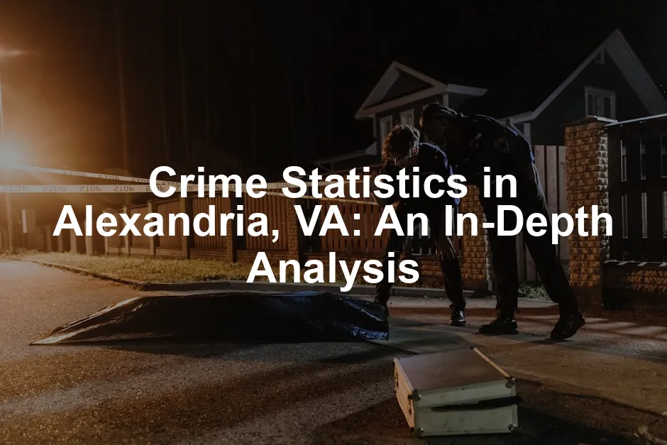 Featured image for Crime Statistics in Alexandria, VA: An In-Depth Analysis