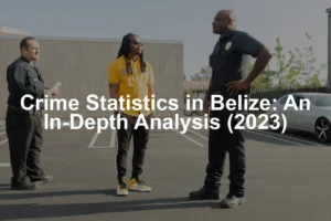 Featured image for Crime Statistics in Belize: An In-Depth Analysis (2023)