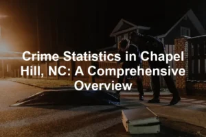 Featured image for Crime Statistics in Chapel Hill, NC: A Comprehensive Overview