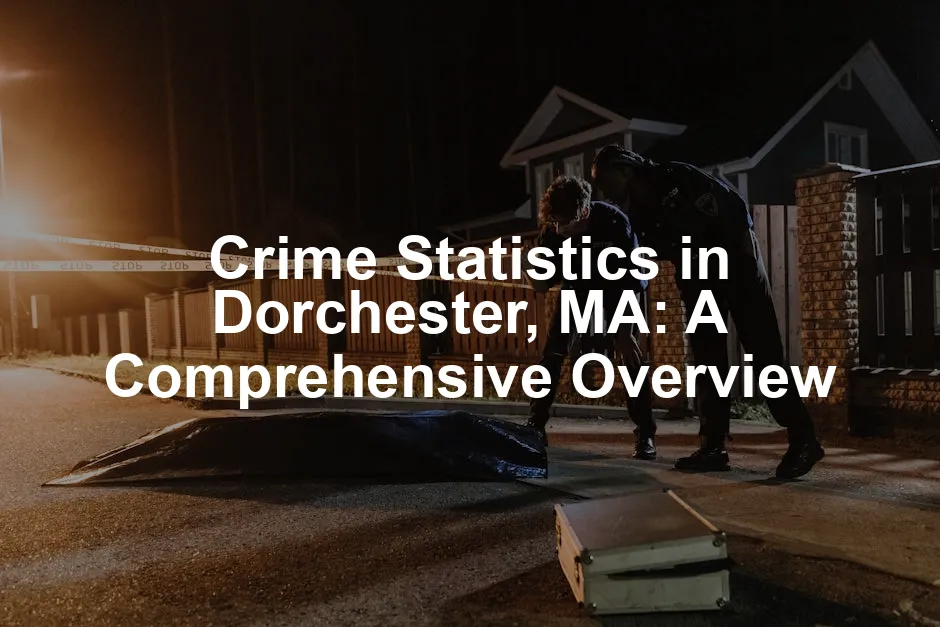 Featured image for Crime Statistics in Dorchester, MA: A Comprehensive Overview