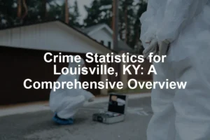 Featured image for Crime Statistics for Louisville, KY: A Comprehensive Overview