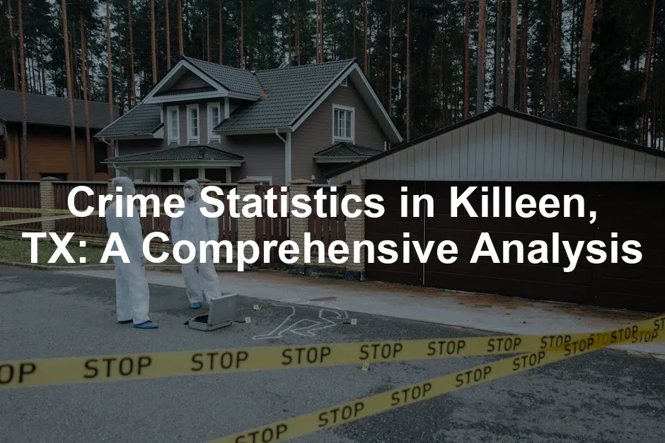 Featured image for Crime Statistics in Killeen, TX: A Comprehensive Analysis