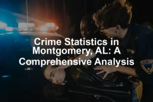 Featured image for Crime Statistics in Montgomery, AL: A Comprehensive Analysis