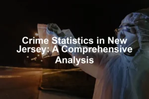 Featured image for Crime Statistics in New Jersey: A Comprehensive Analysis