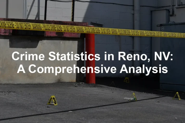 Featured image for Crime Statistics in Reno, NV: A Comprehensive Analysis