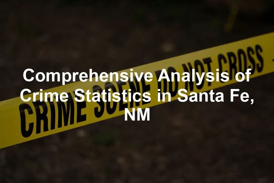 Featured image for Comprehensive Analysis of Crime Statistics in Santa Fe, NM