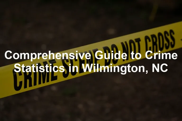 Featured image for Comprehensive Guide to Crime Statistics in Wilmington, NC