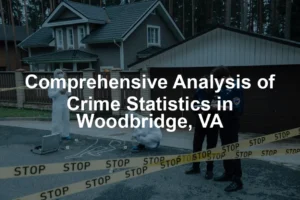 Featured image for Comprehensive Analysis of Crime Statistics in Woodbridge, VA