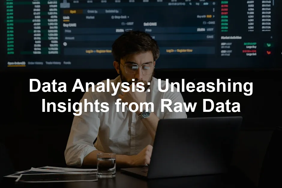 Featured image for Data Analysis: Unleashing Insights from Raw Data