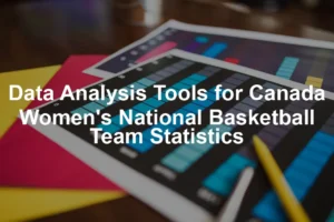 Featured image for Data Analysis Tools for Canada Women's National Basketball Team Statistics
