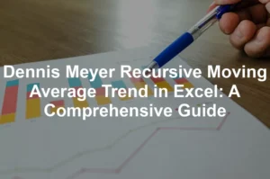 Featured image for Dennis Meyer Recursive Moving Average Trend in Excel: A Comprehensive Guide