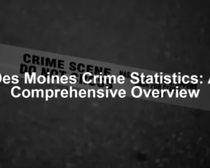 Featured image for Des Moines Crime Statistics: A Comprehensive Overview