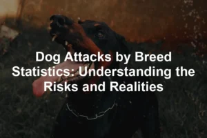Featured image for Dog Attacks by Breed Statistics: Understanding the Risks and Realities