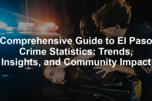 Featured image for Comprehensive Guide to El Paso Crime Statistics: Trends, Insights, and Community Impact