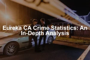 Featured image for Eureka CA Crime Statistics: An In-Depth Analysis