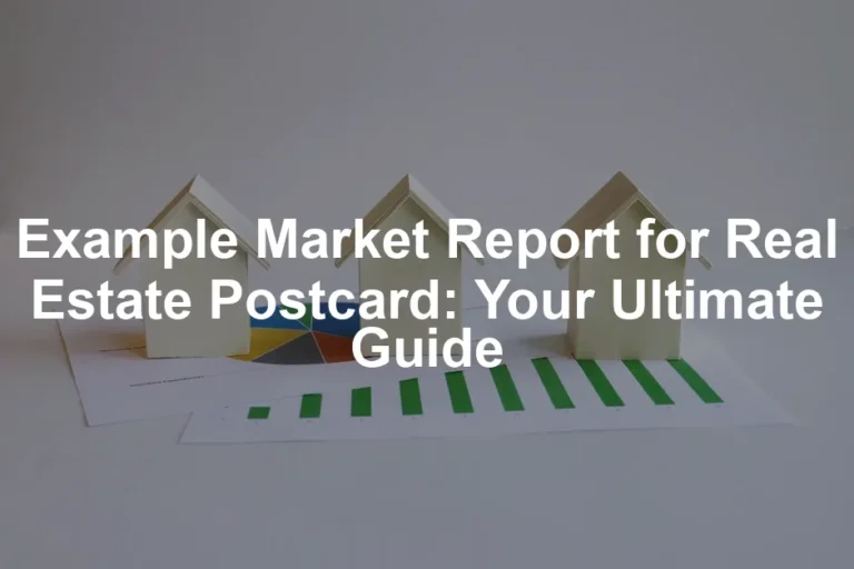 Featured image for Example Market Report for Real Estate Postcard: Your Ultimate Guide