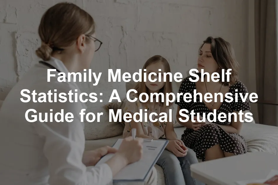 Featured image for Family Medicine Shelf Statistics: A Comprehensive Guide for Medical Students