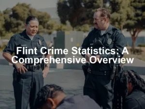 Featured image for Flint Crime Statistics: A Comprehensive Overview
