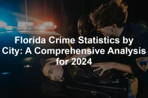 Featured image for Florida Crime Statistics by City: A Comprehensive Analysis for 2024