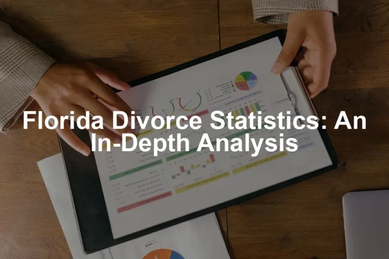 Featured image for Florida Divorce Statistics: An In-Depth Analysis