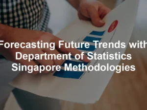 Featured image for Forecasting Future Trends with Department of Statistics Singapore Methodologies
