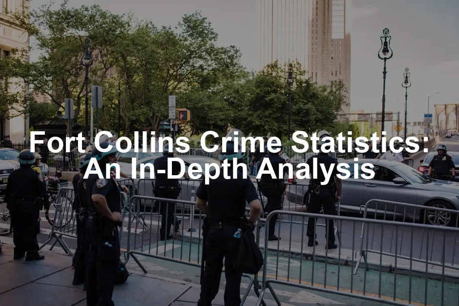 Featured image for Fort Collins Crime Statistics: An In-Depth Analysis