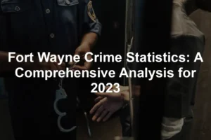 Featured image for Fort Wayne Crime Statistics: A Comprehensive Analysis for 2023