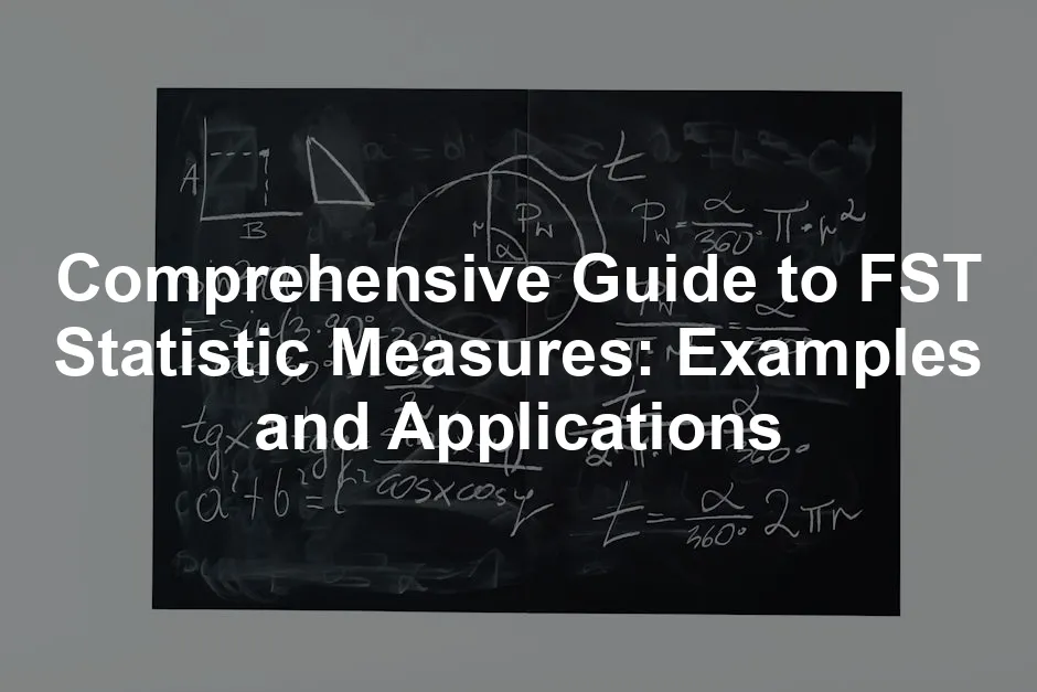 Featured image for Comprehensive Guide to FST Statistic Measures: Examples and Applications