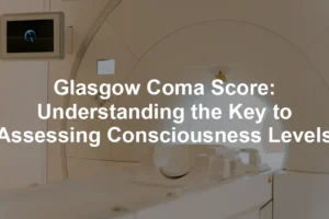 Featured image for Glasgow Coma Score: Understanding the Key to Assessing Consciousness Levels