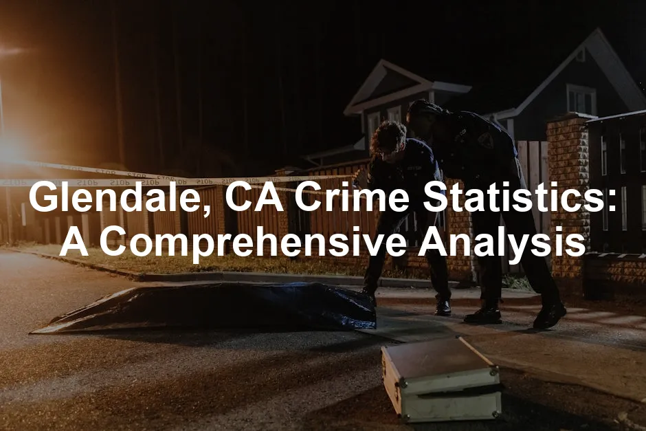 Featured image for Glendale, CA Crime Statistics: A Comprehensive Analysis