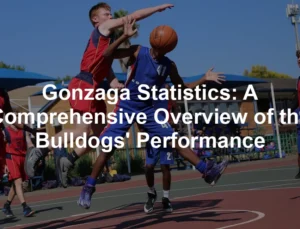 Featured image for Gonzaga Statistics: A Comprehensive Overview of the Bulldogs' Performance