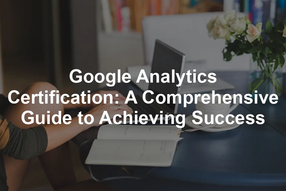 Featured image for Google Analytics Certification: A Comprehensive Guide to Achieving Success