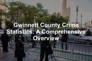 Featured image for Gwinnett County Crime Statistics: A Comprehensive Overview