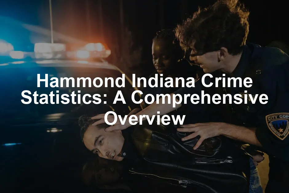 Featured image for Hammond Indiana Crime Statistics: A Comprehensive Overview