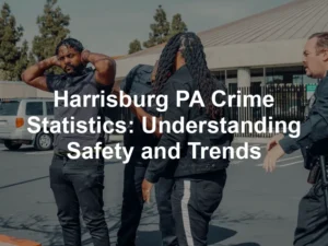 Featured image for Harrisburg PA Crime Statistics: Understanding Safety and Trends